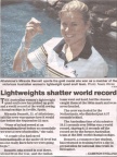 2002 Lightweights Shatter World Record