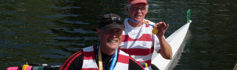 Mens pair gold medal World Championshps Ballarat 2014
